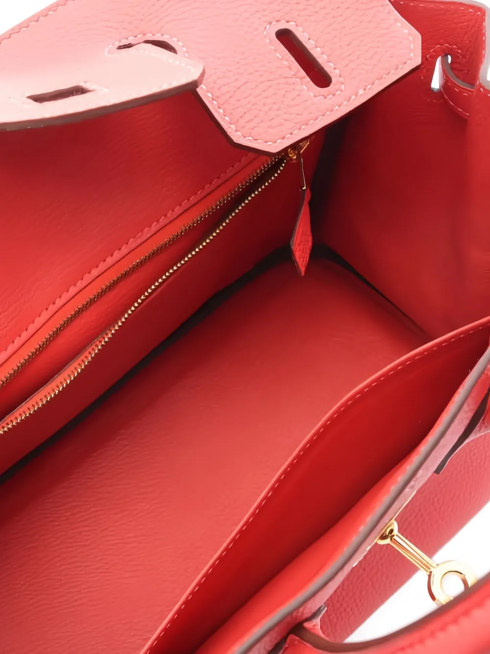 2015 Birkin 25 Grained Leather Tote Bag