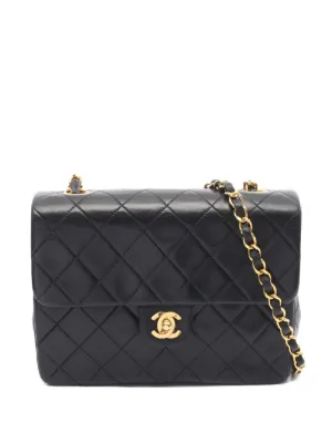 CHANEL Pre-Owned 1996-1997 マトラッセ ダイアナ フラップ ショルダー