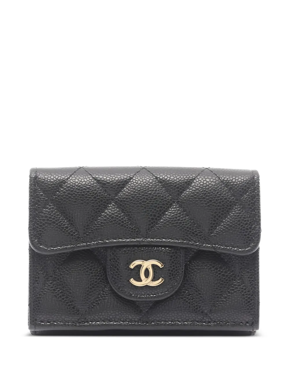 CHANEL Pre-Owned Portafoglio matelassé 2021 - Nero