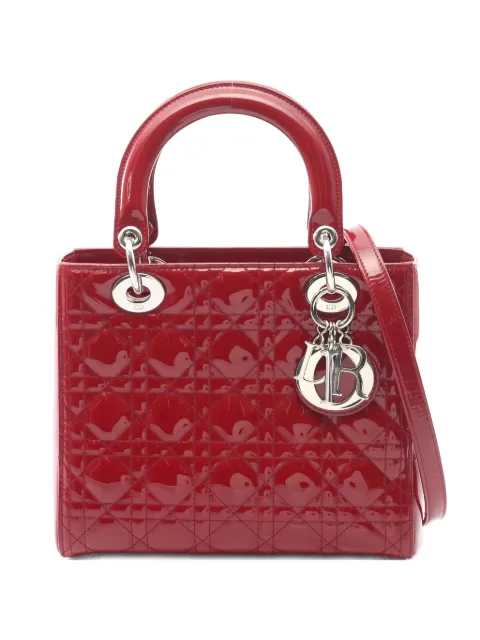 Christian Dior Pre-Owned tote Lady Dior pequeña 2010