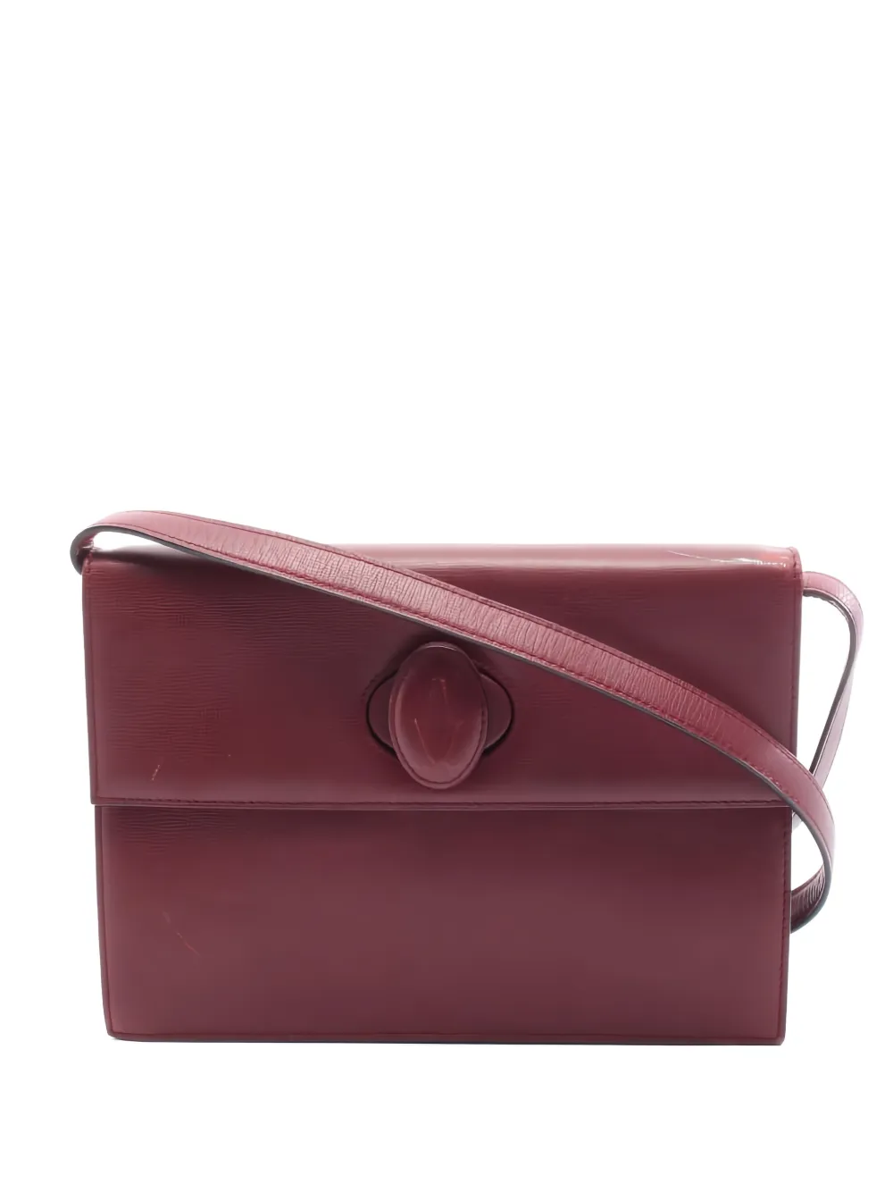 Cartier Borsa a spalla Must de Cartier in pelle anni 2000 - Rosso