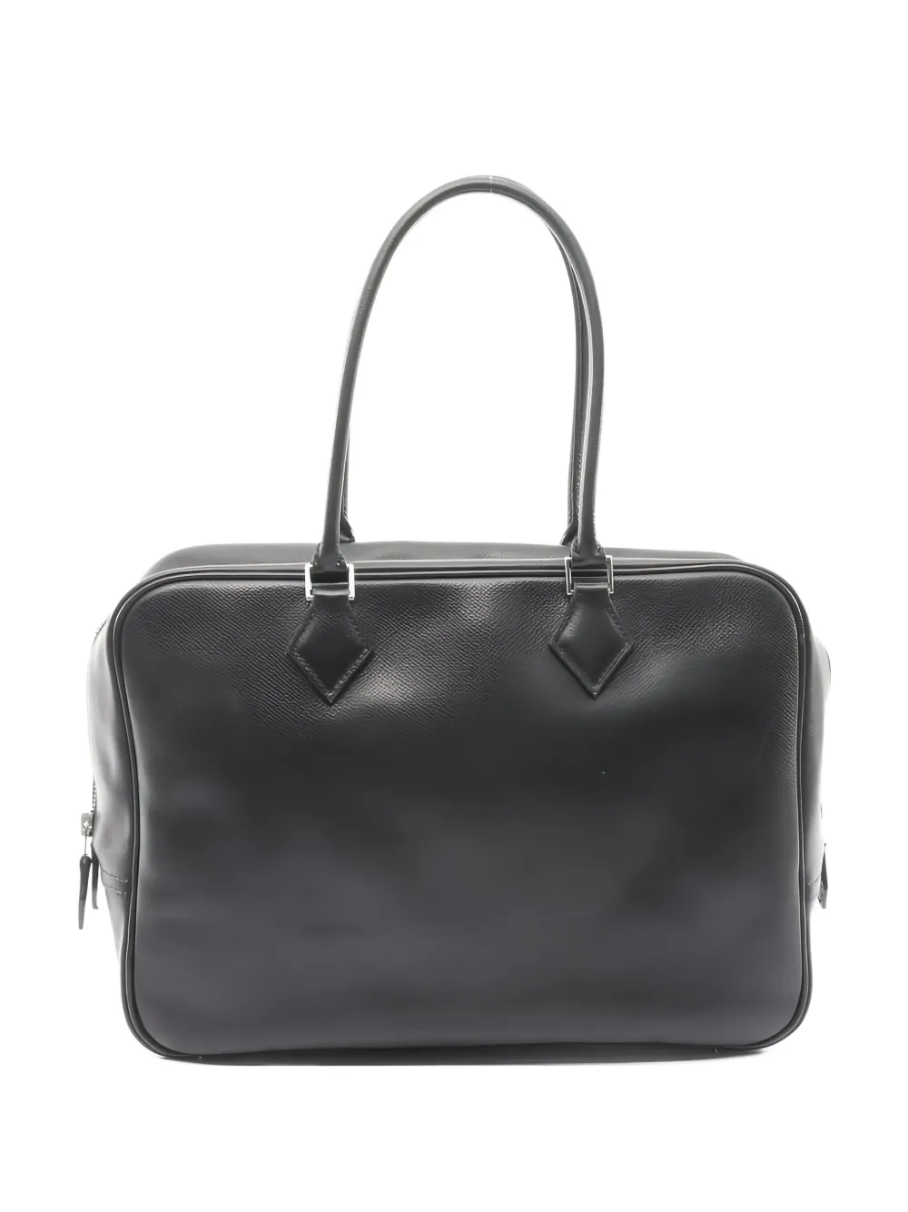 Hermès Pre-Owned 2002 32 Plume leather tote bag - Nero