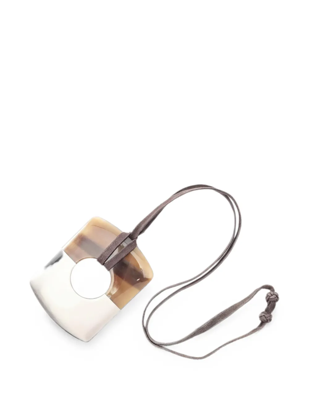 Hermès Pre-Owned Collana Dalva anni 2010 - Marrone