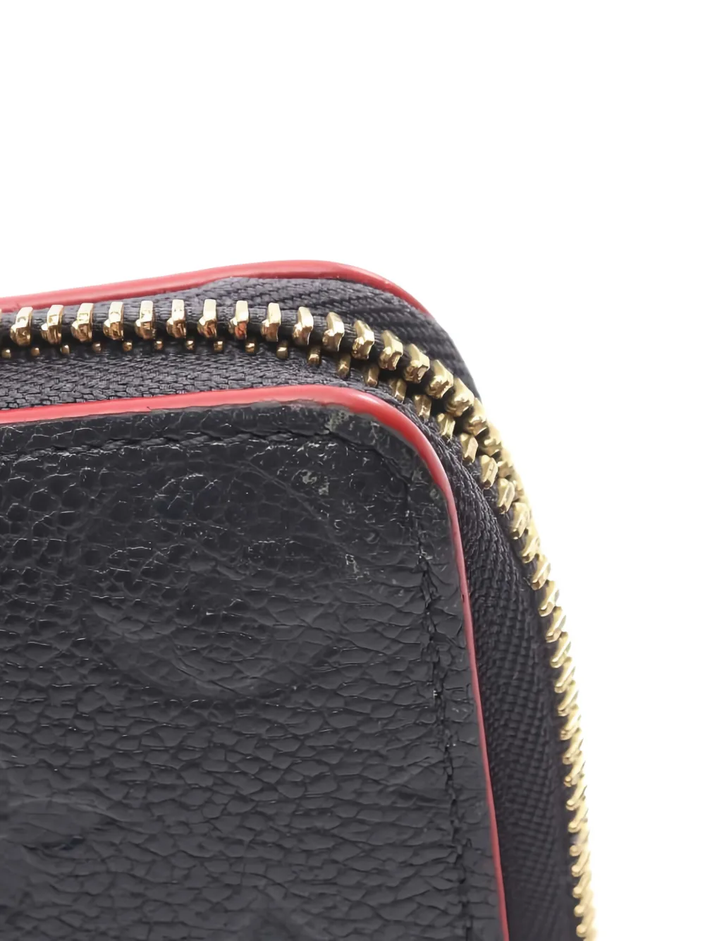 2021 Debossed-Monogram Leather Wallet