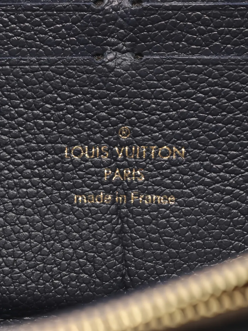 2021 Debossed-Monogram Leather Wallet