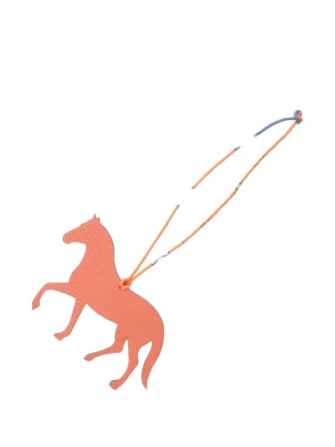 Hermès Pre-Owned GM Cheval leather bag charm