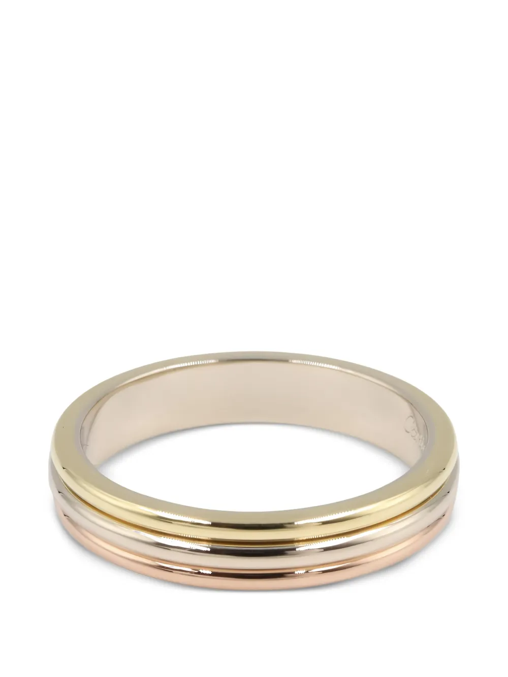 Cartier 2010s Vendome Ring mit drei Steinen - Gold