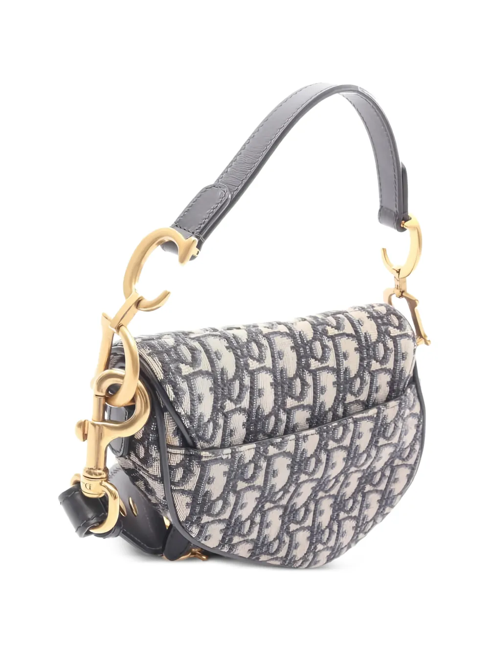 Christian Dior Pre-Owned 2010s Saddle shopper Blauw