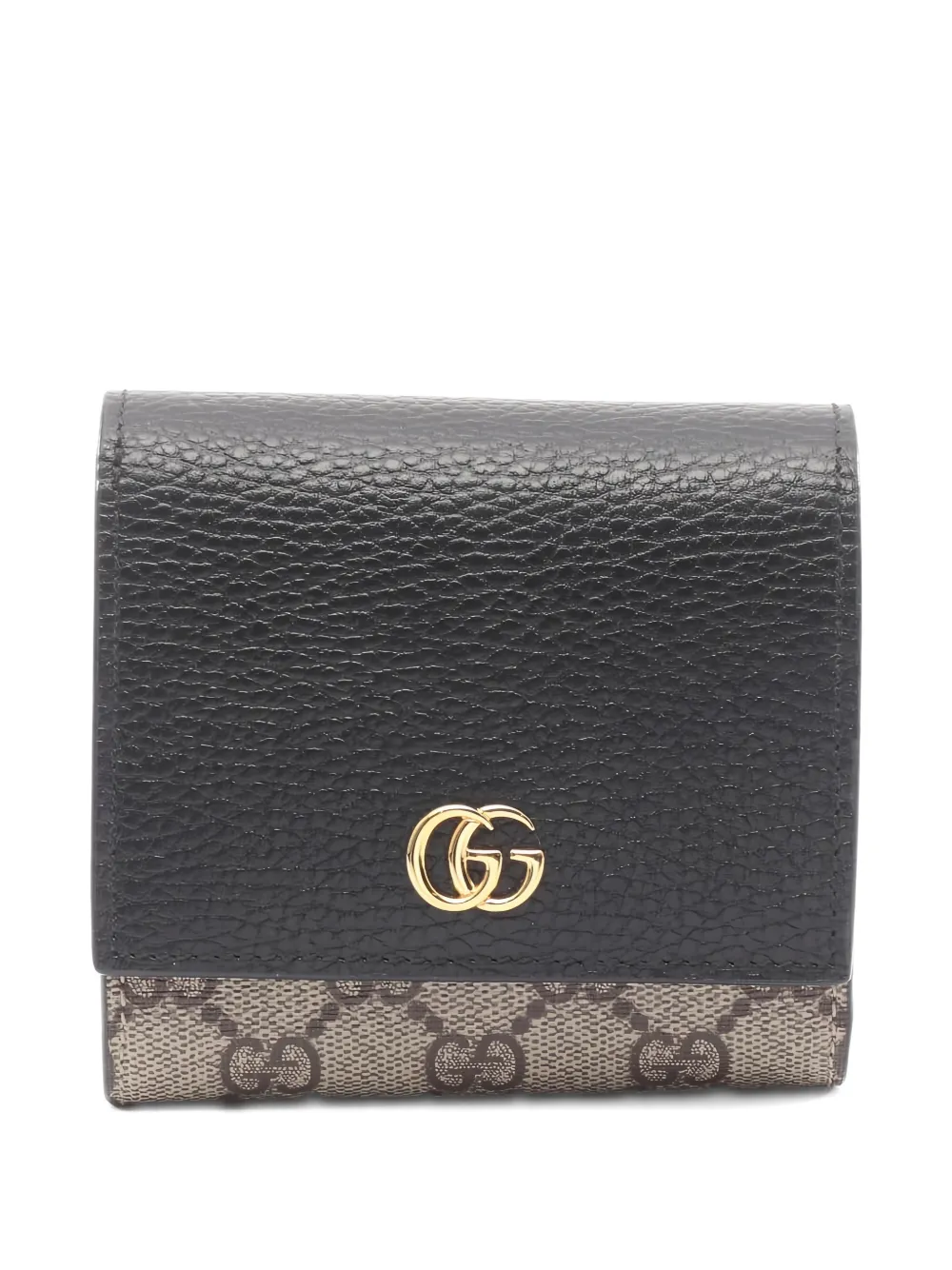 Gucci Pre-Owned Portafoglio bi-fold GG Marmont in pelle anni 2010 - Toni neutri