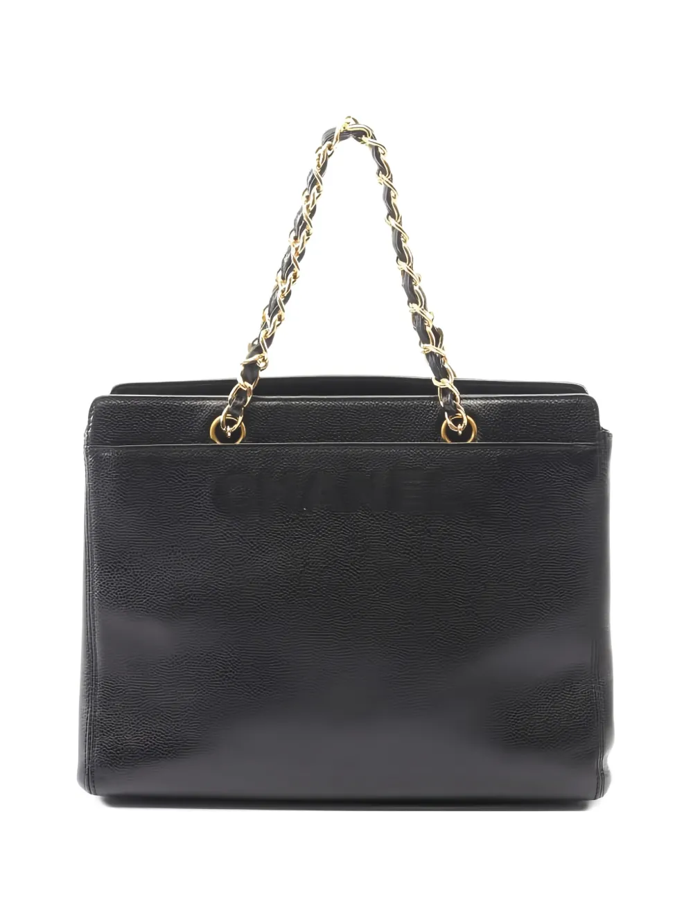 CHANEL Pre-Owned Borsa tote con logo 1997-1999 - Nero