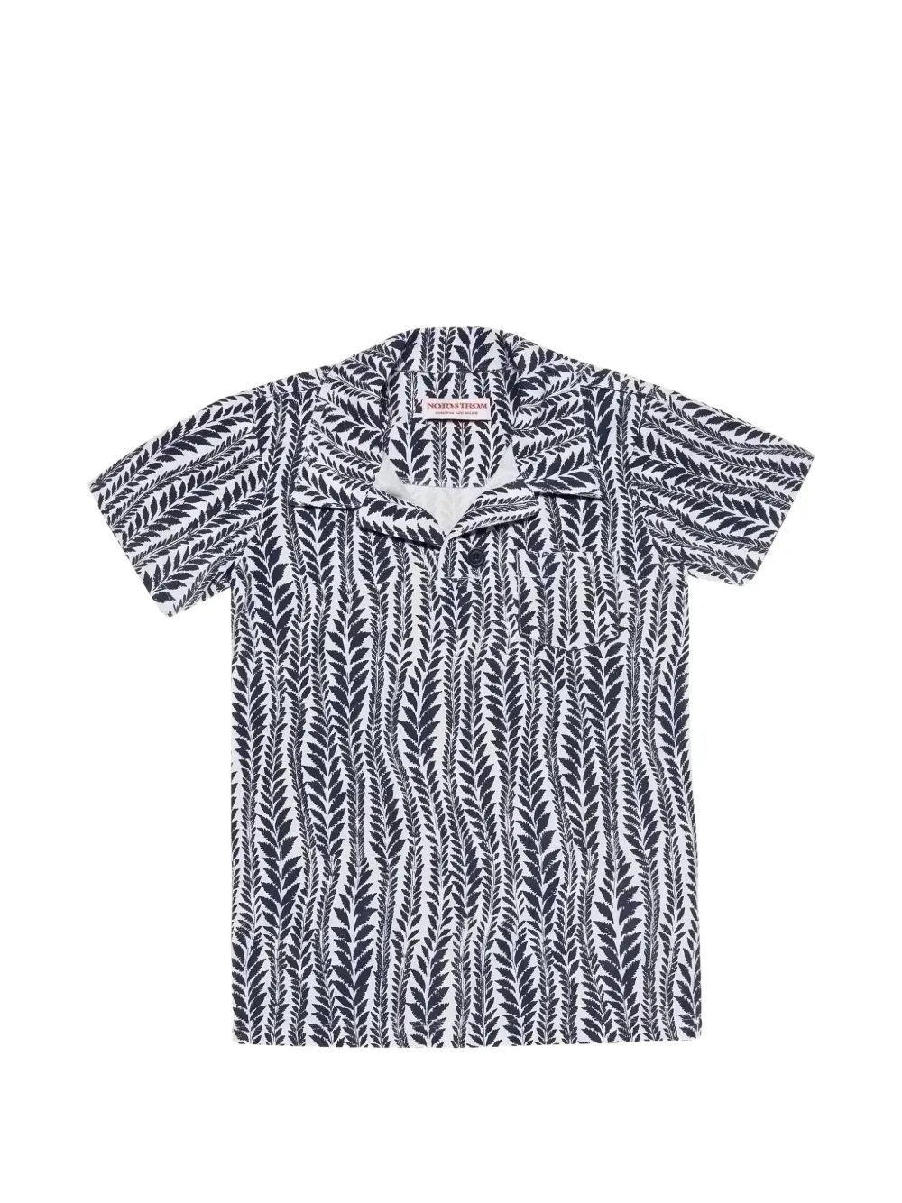 Orlebar Brown Digby poloshirt met print Wit