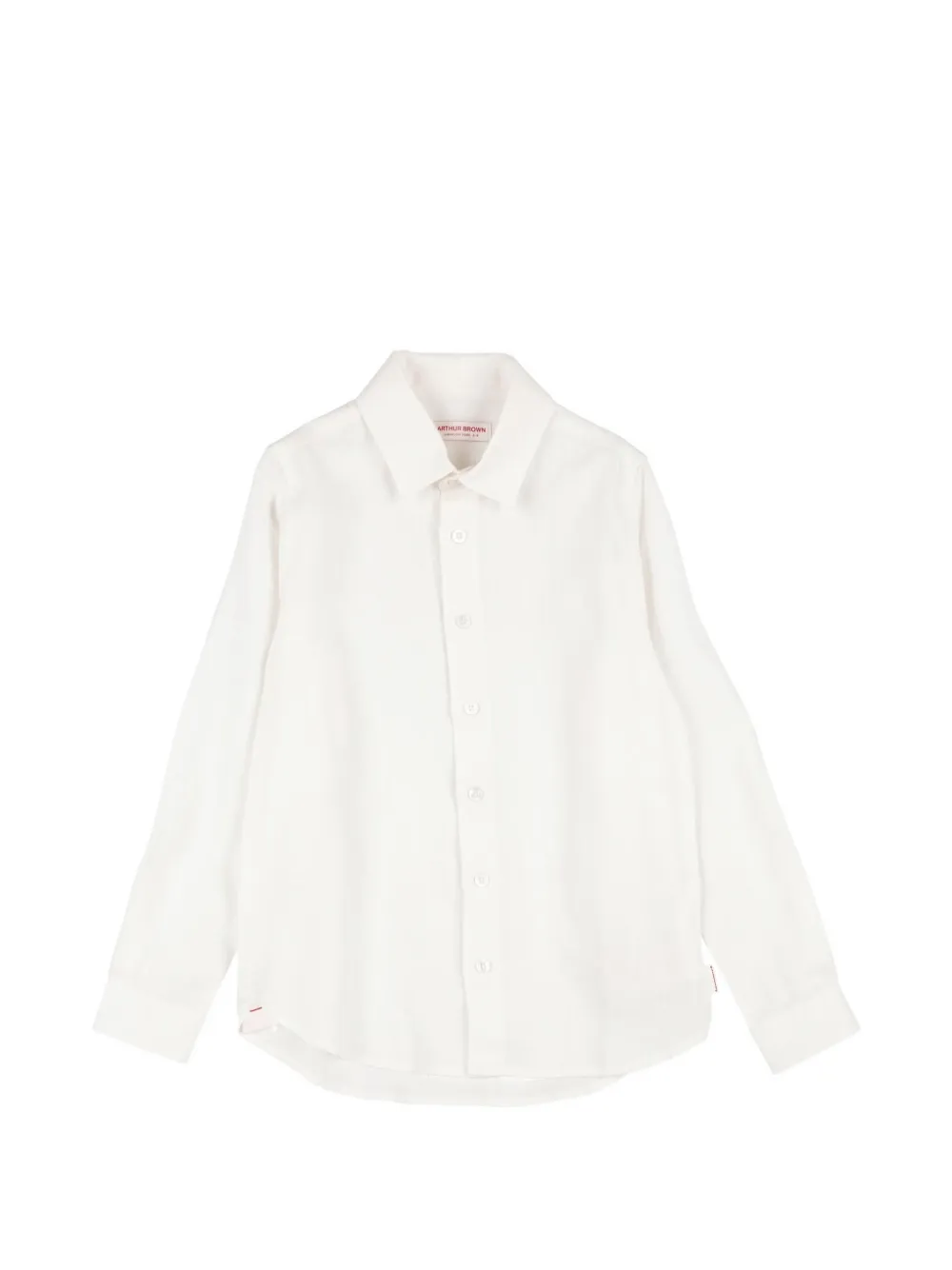 Orlebar Brown Diego linen shirt Wit