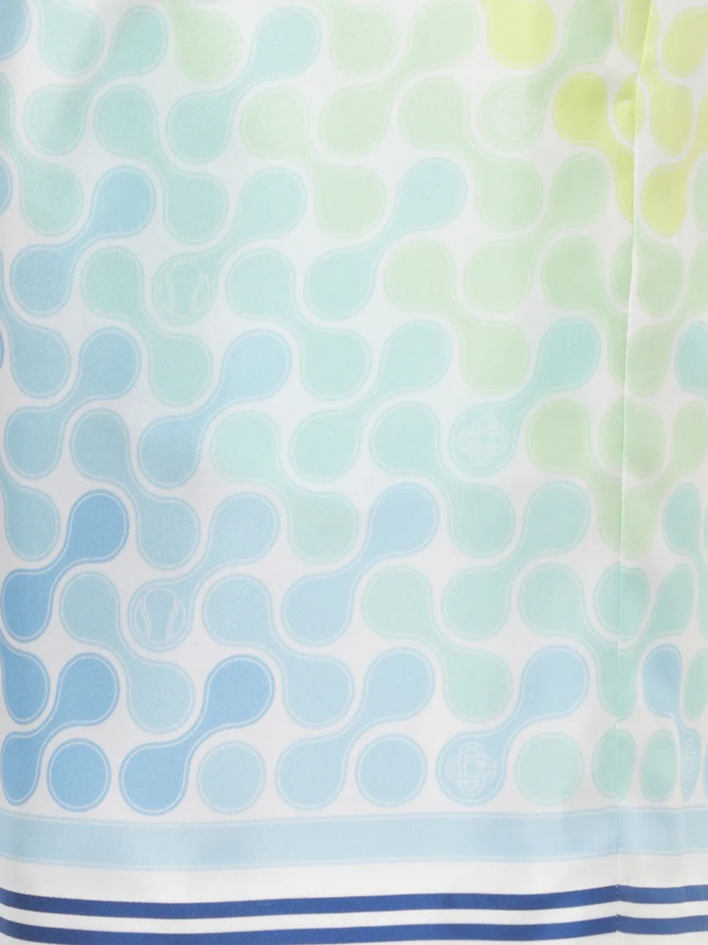 Casablanca Shorts met patroon Blauw