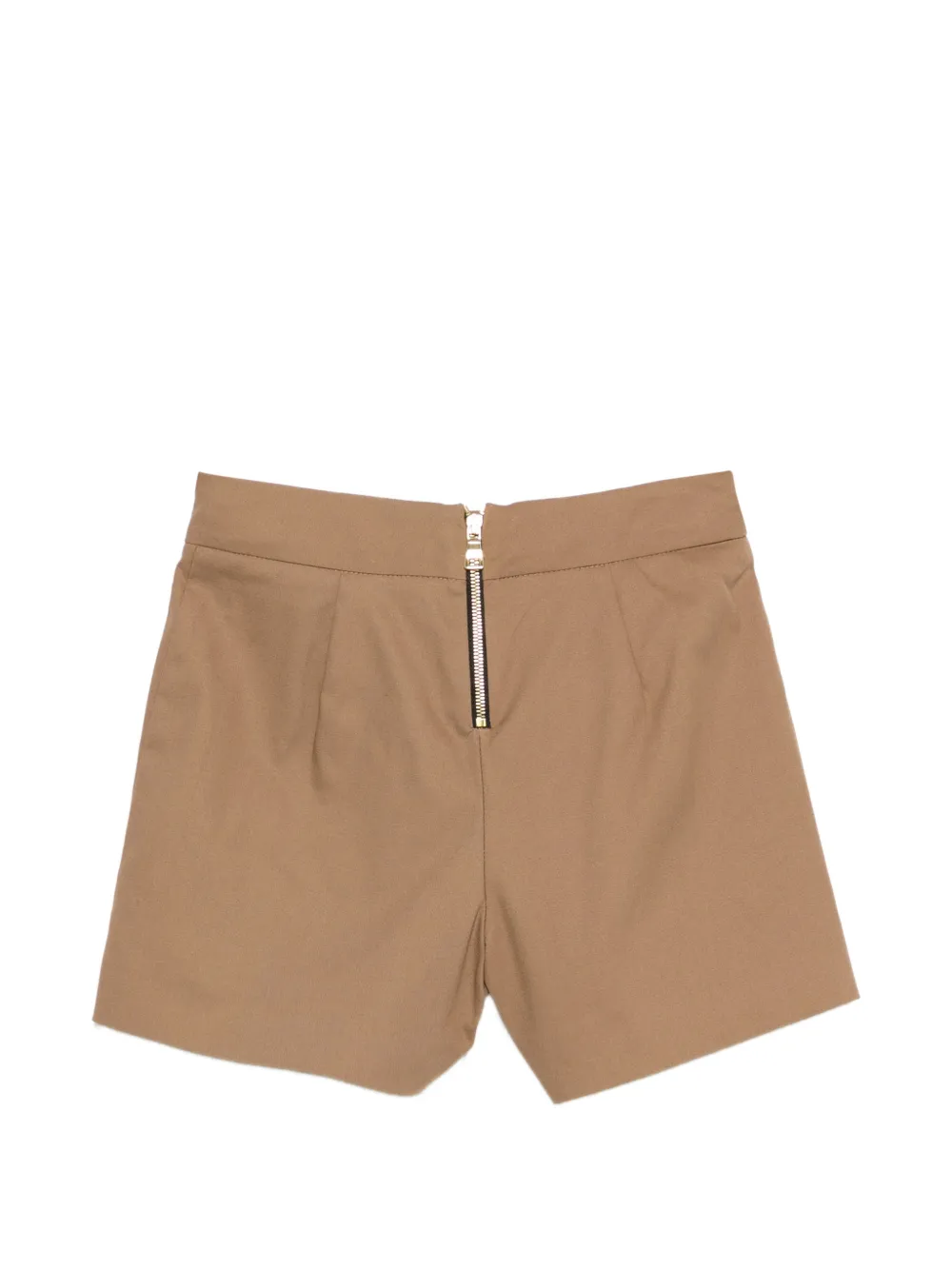  Balmain Kids Suit Zip Shorts - Neutrals 
