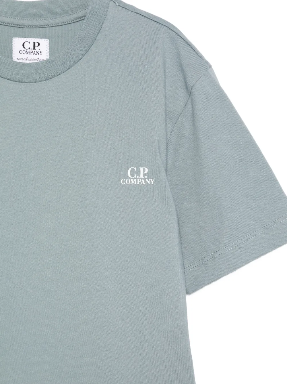 C.P. Company Kids T-shirt met logo Blauw