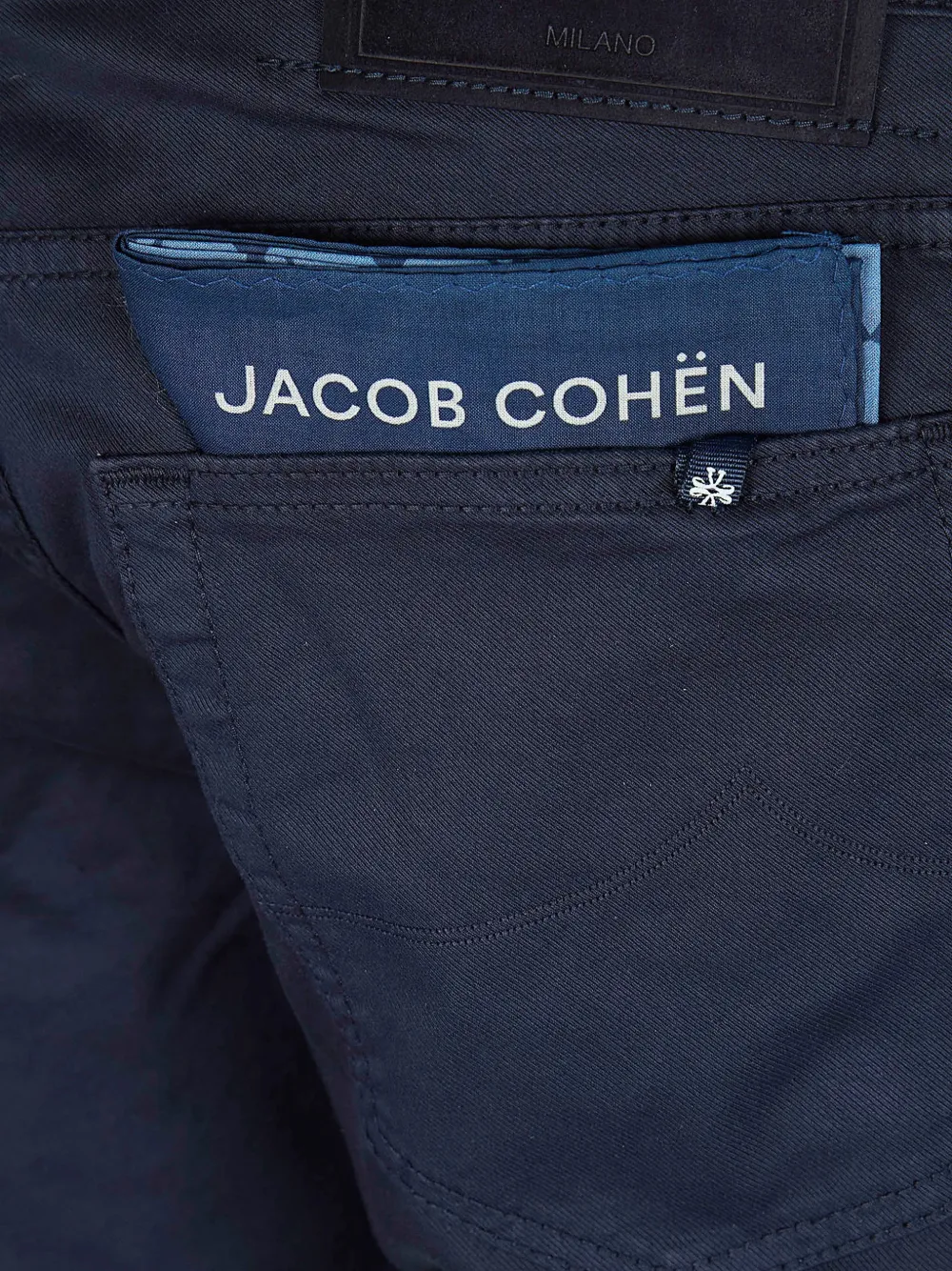Nick Slim Diagonal Str. Five-Pocket Jeans