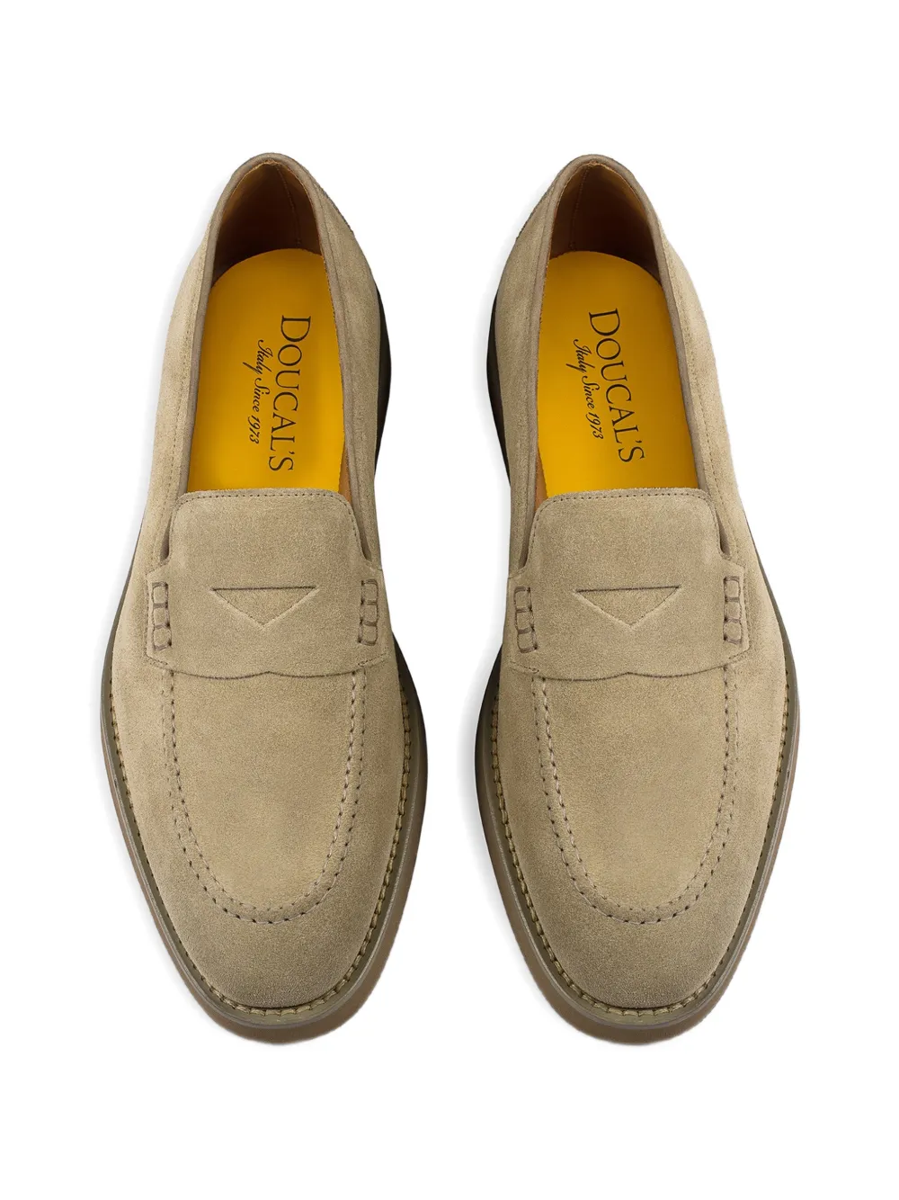Doucal's Suède loafers Beige