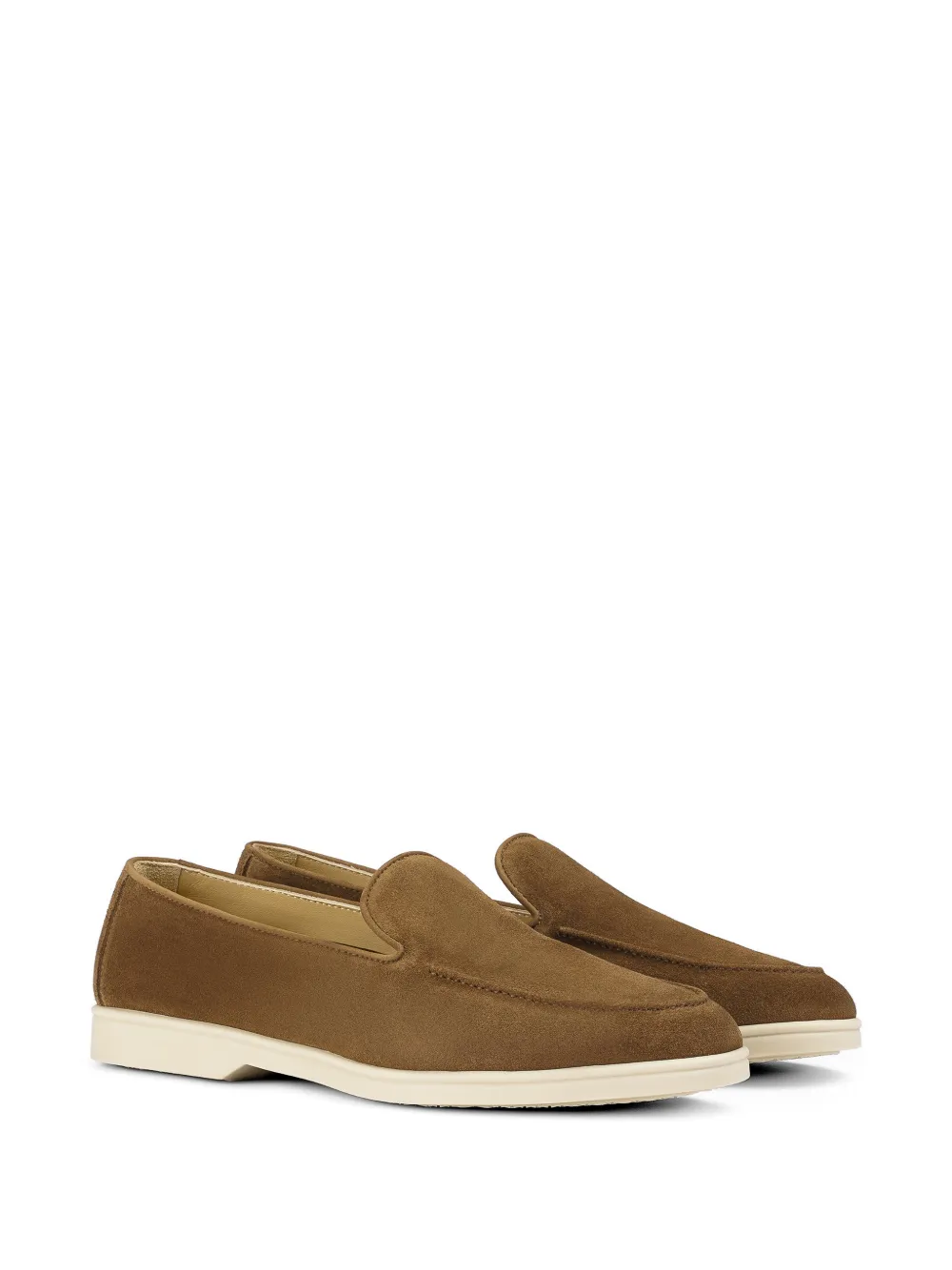 Doucal's Suède loafers Bruin