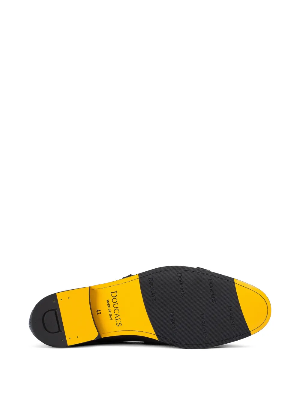 Doucal's double-buckle loafers Blauw