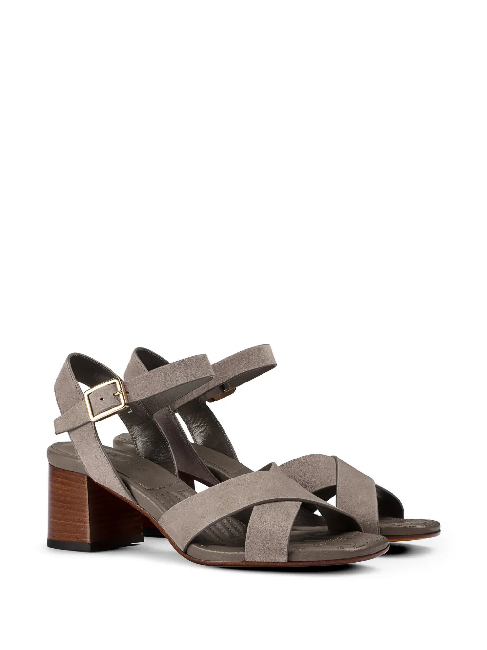 Doucal's Sandalen met gekruiste bandjes Grijs