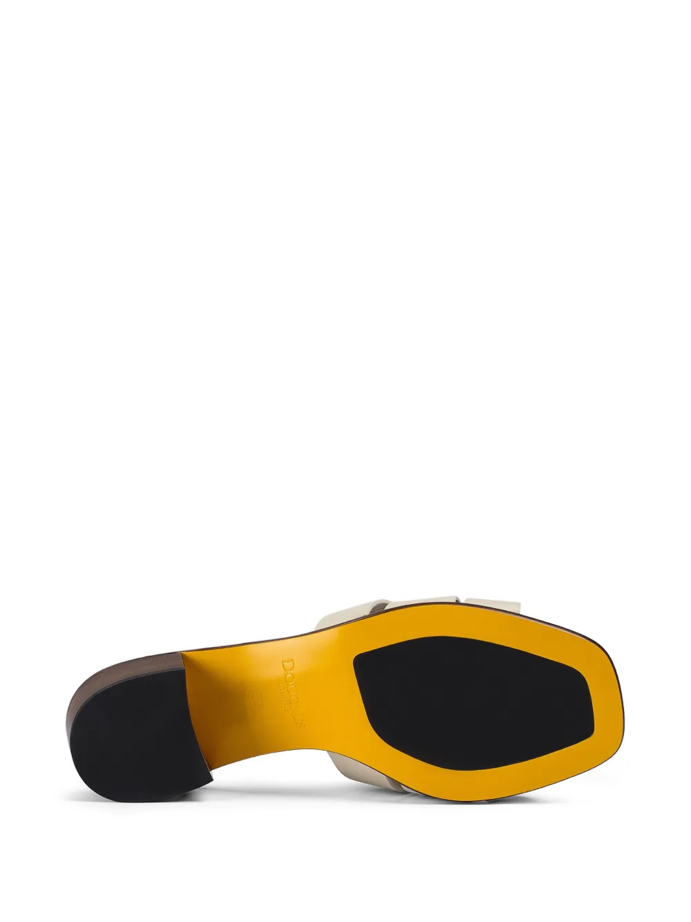 Doucal's interwoven leather sandals Beige