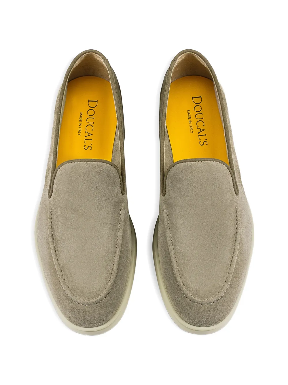 Doucal's suede loafers Grijs