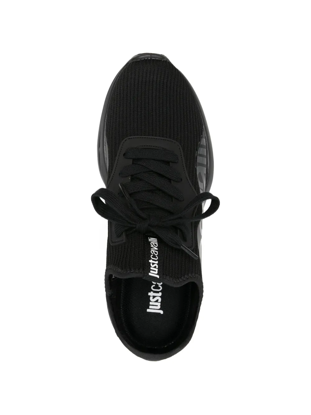 Just Cavalli Sneakers met bubbelzool Zwart