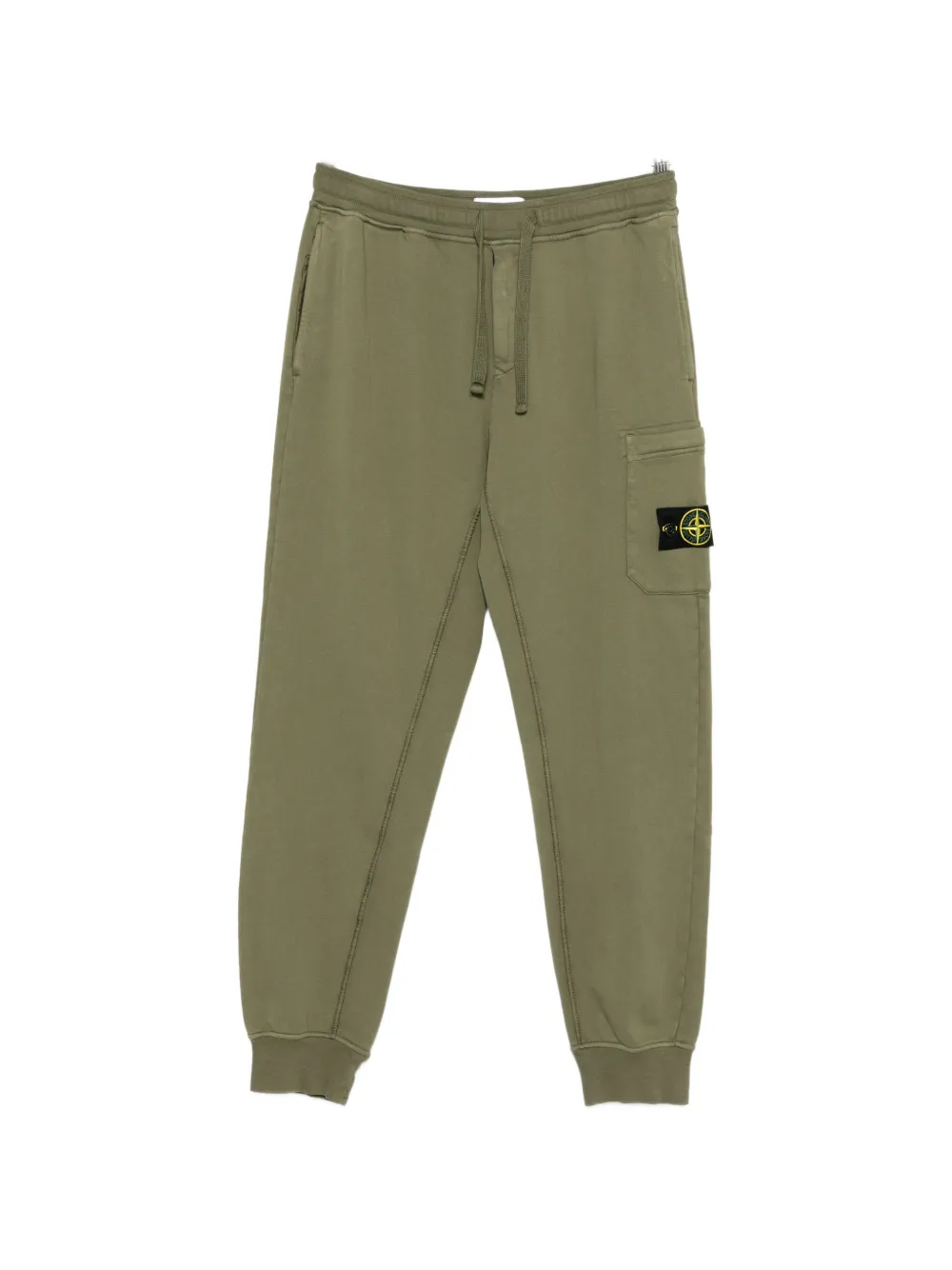 Stone Island patch-pocket track pants - Verde