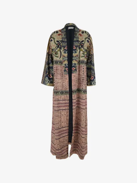 HUI MILANO Ciclamino floral-pattern coat