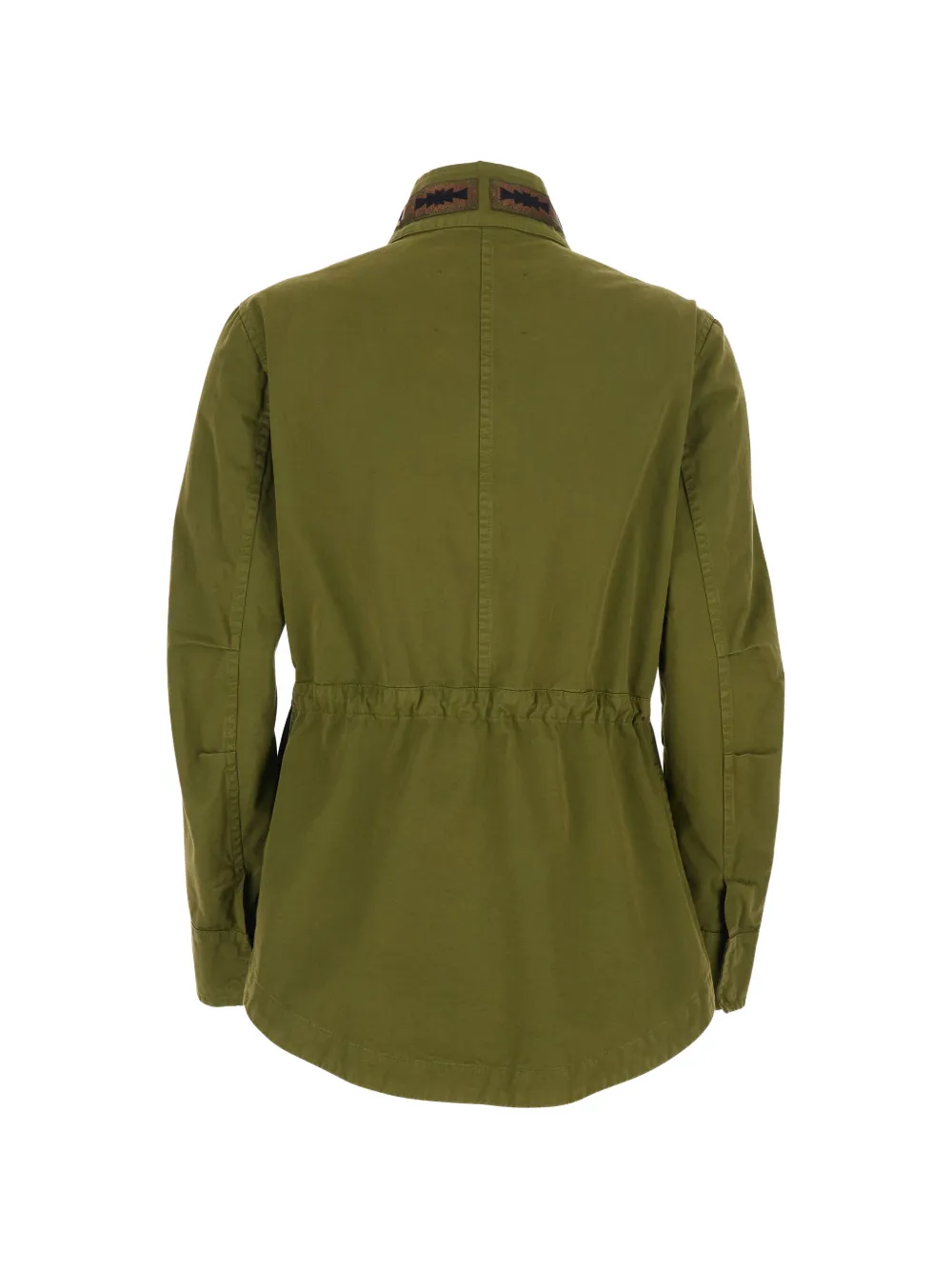embroidered-detail jacket