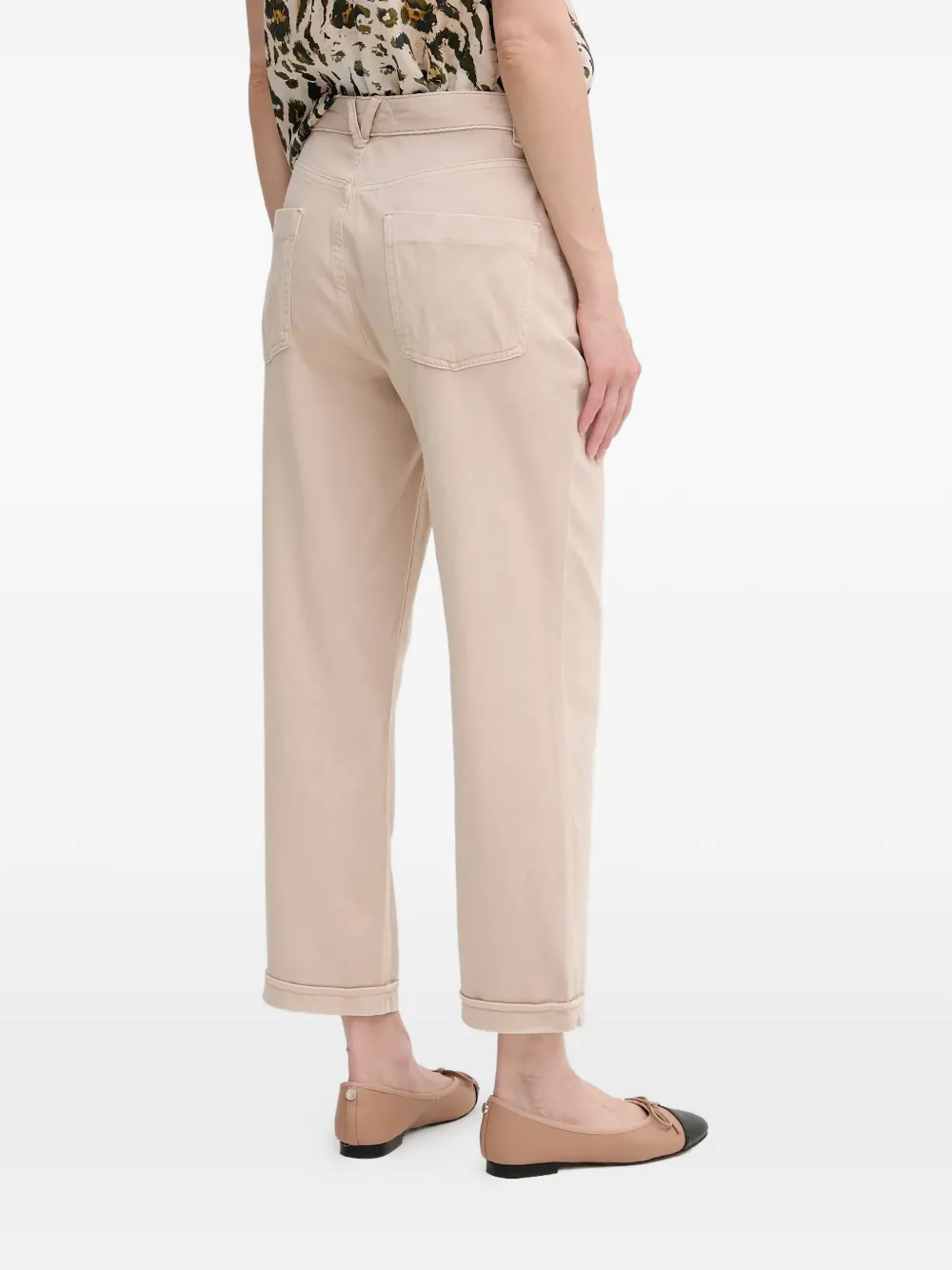  Marc Aurel Cuffed Trousers - Neutrals 