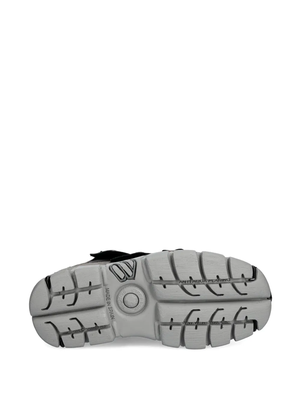 NEW ROCK Alaska Perla Itali Negro Tower sneakers met plateauzool Beige