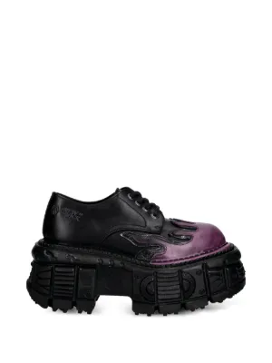 NEW ROCK M-WALL106-S10 Metal Detail Boots | Black | FARFETCH CA