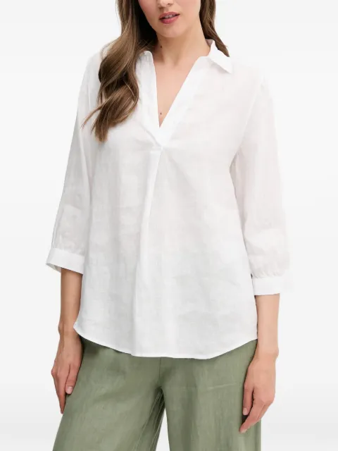 OUI camisa con cuello en V