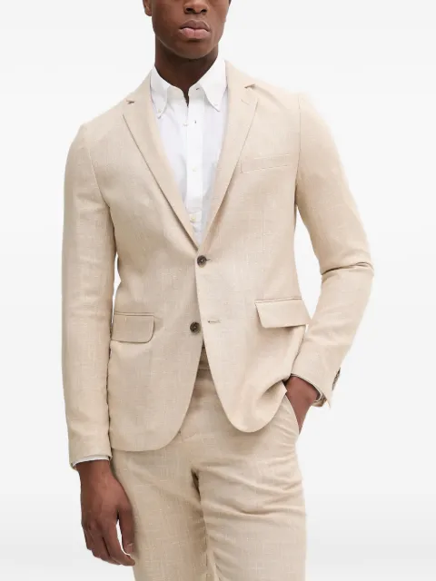 Lindberg buttoned notched-lapels suit