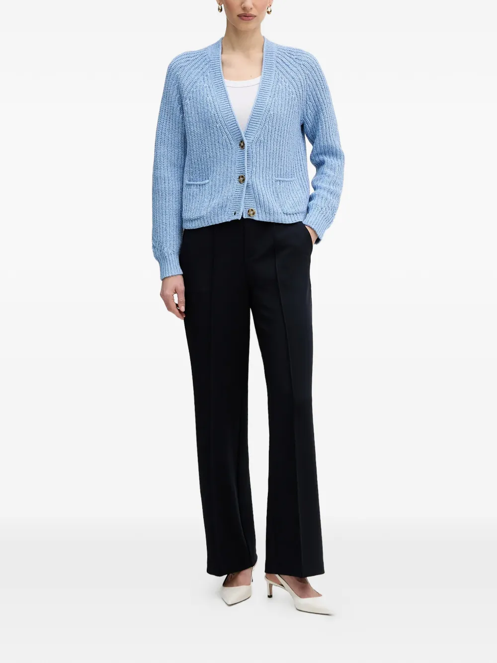 Button Pocket Cardigan