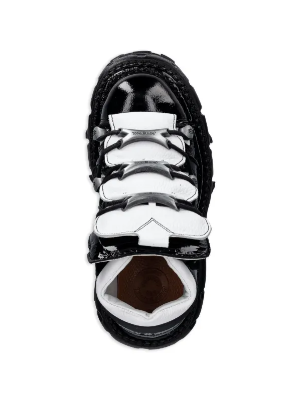 NEW ROCK プラットフォーム スニーカー | ブラック | FARFETCH JP