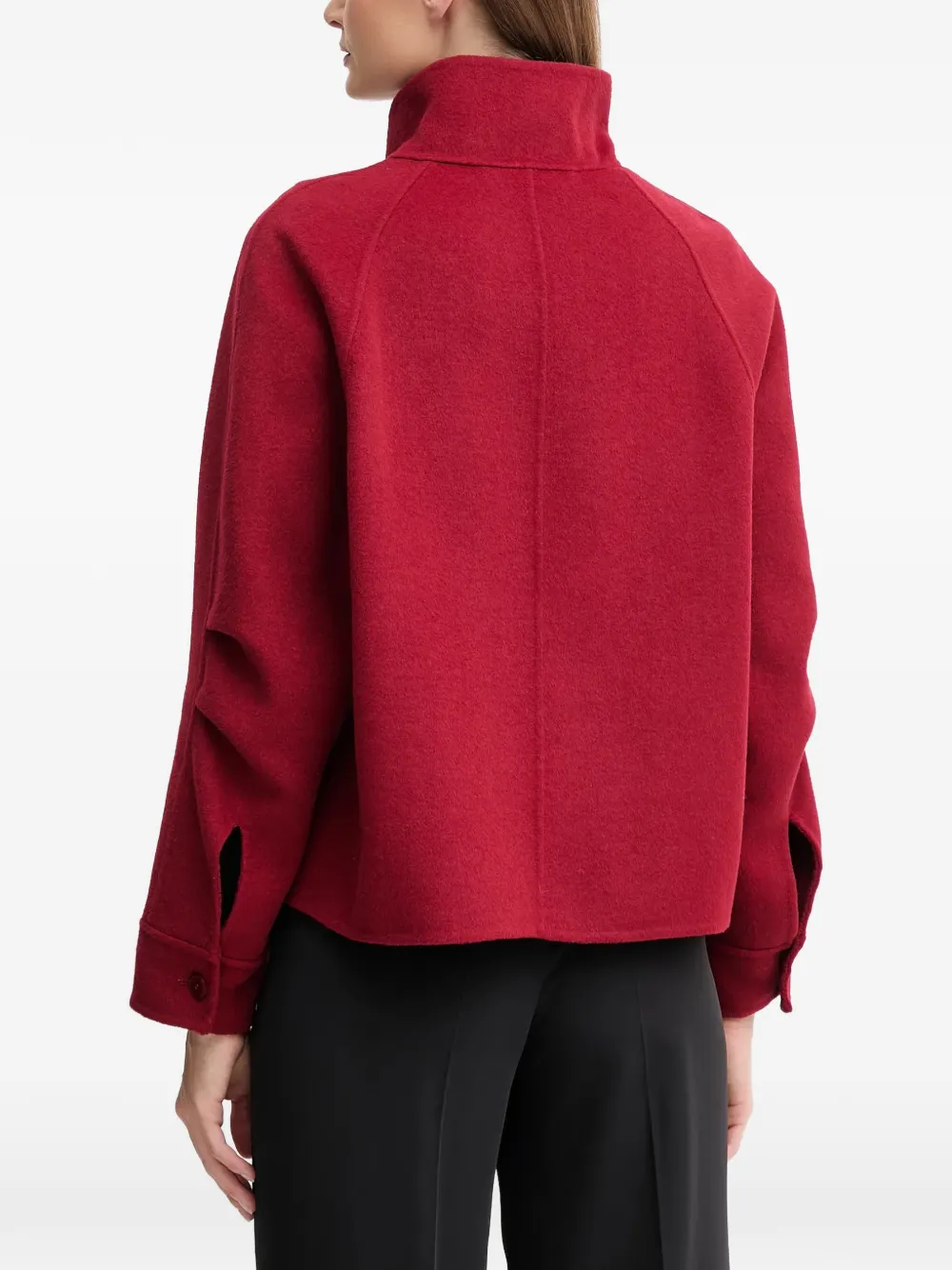  Marc Aurel Patch-pocket Jacket - Red 