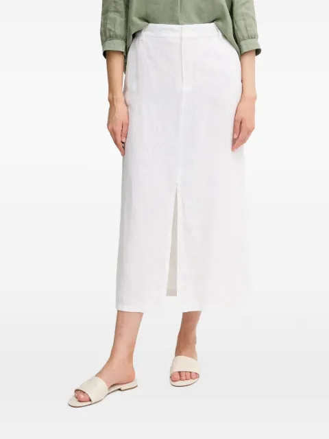 OUI 슬릿 맥시 스커트