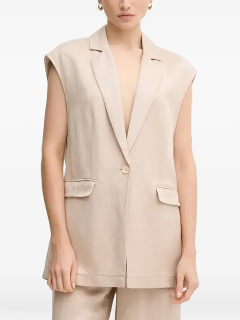 Marc Aurel blazer sin mangas con botones