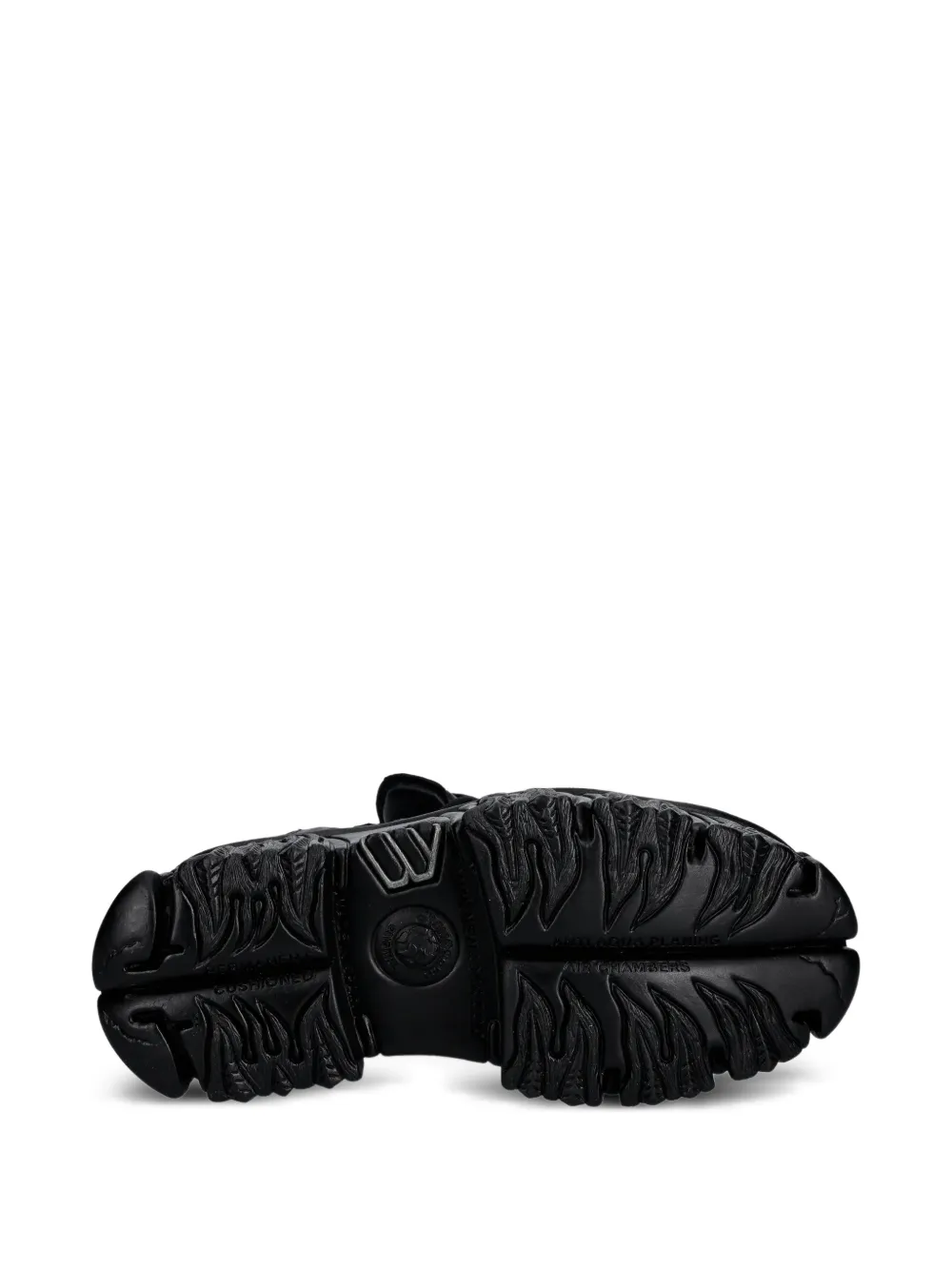 NEW ROCK Sneakers met plateauzool Zwart