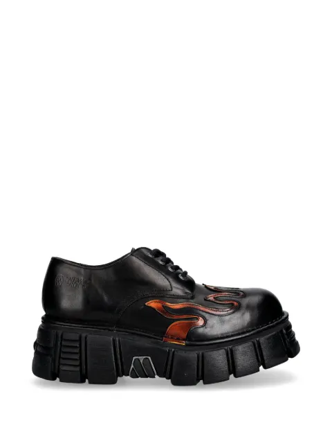NEW ROCK M-1553C-C2 flame platform boots