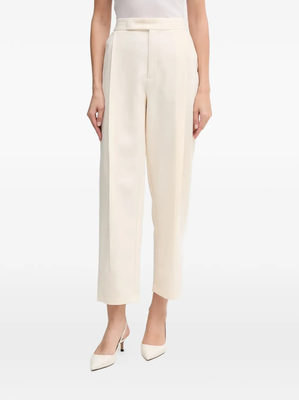 OUI pleated trousers - Nude