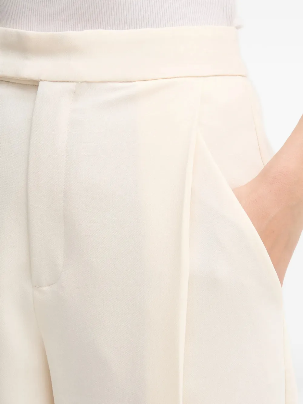 OUI Plooibroek Beige