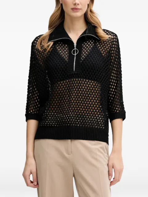 Joseph Ribkoff suéter con medio cierre