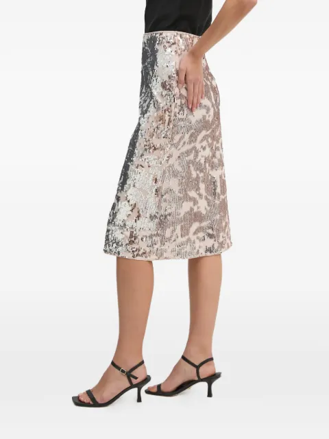 OUI sequin-embellished midi skirt