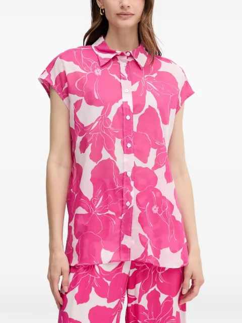 Marc Aurel camisa con estampado floral