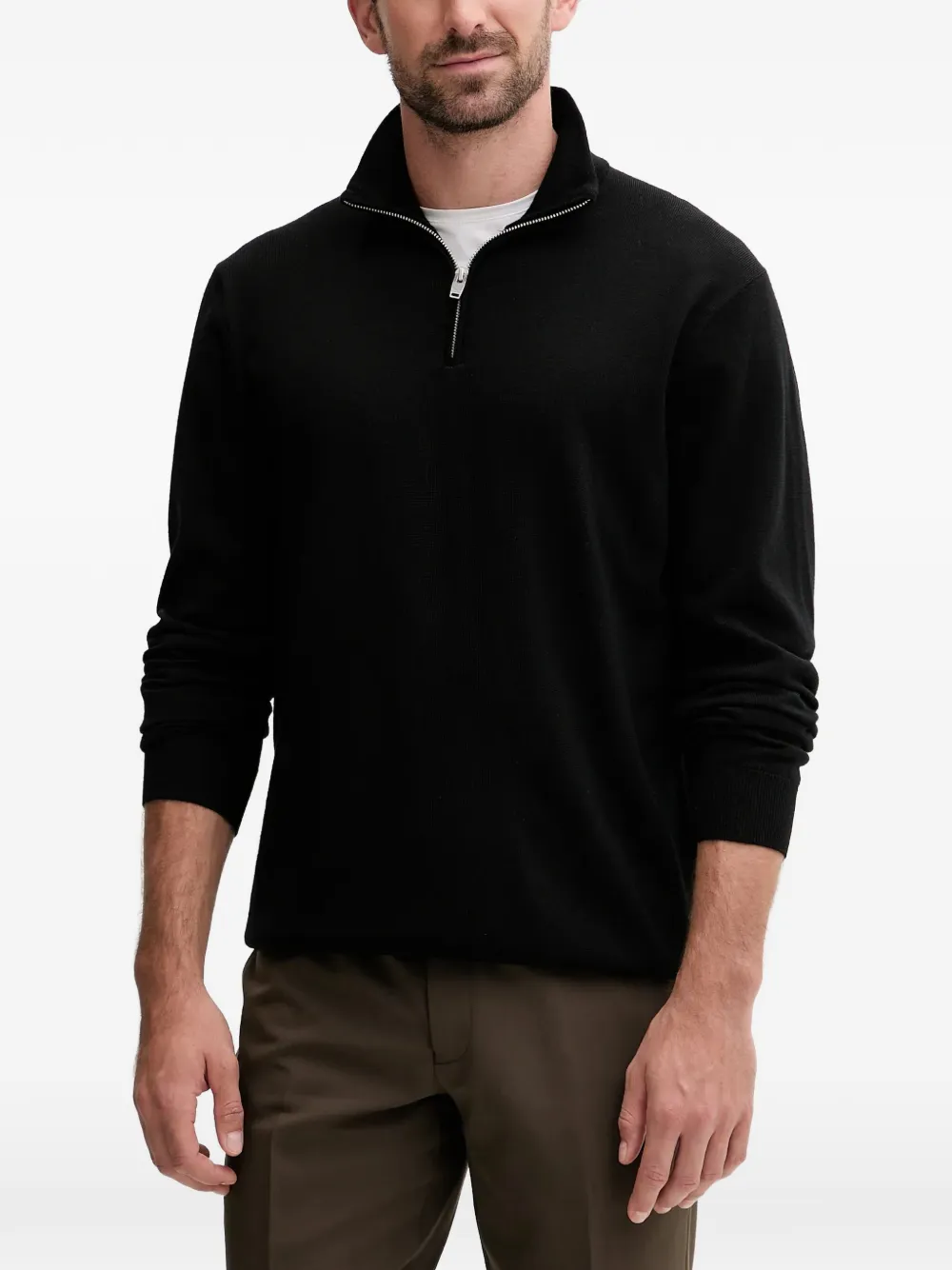 Lindberg half-zip sweater - Nero