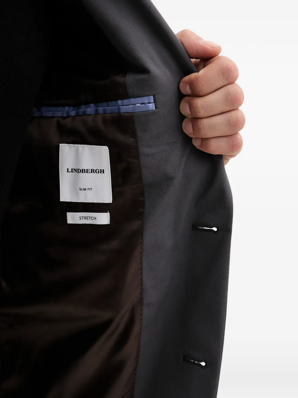 Button Slim Suit