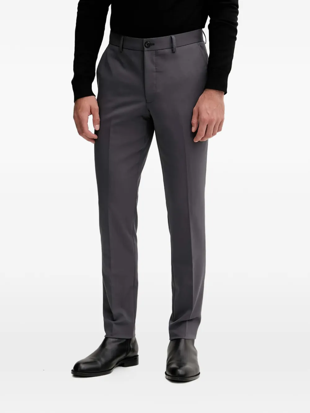 Button Slim Suit
